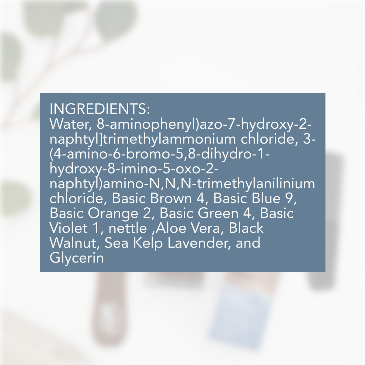 Natural Mineral Color Dye